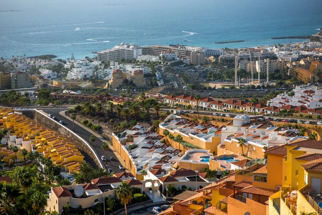 Los Cristianos på Tenerife