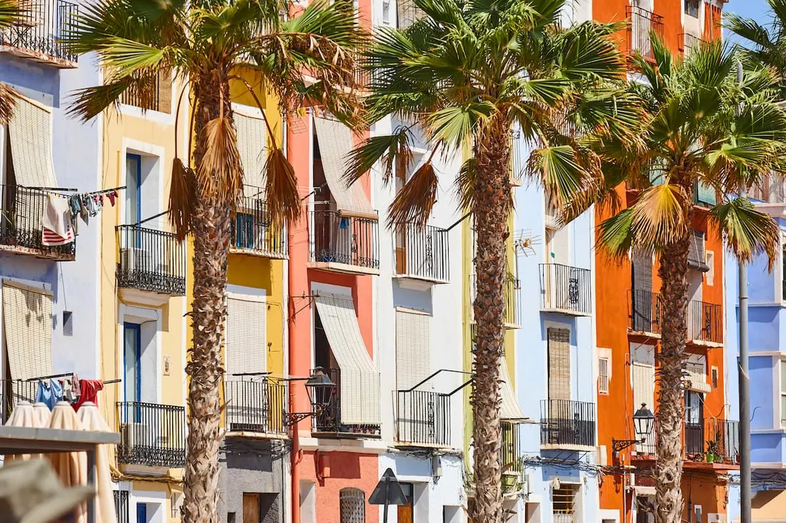 Den tradisjonelle middelhavslandsbyen Villajoyosa