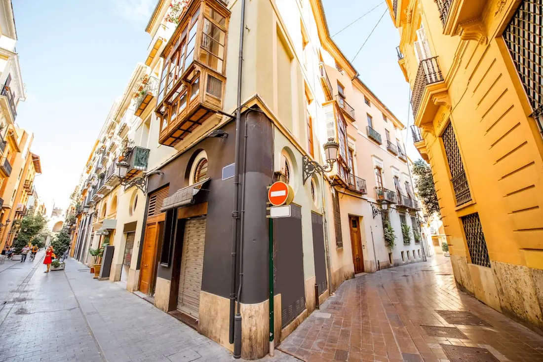 Byen Valencia i Spania